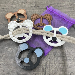 Shibari touw spikes in de vorm van beren