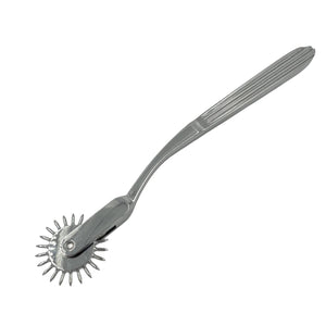 A wartenberg pinwheel for BDSM in silver
