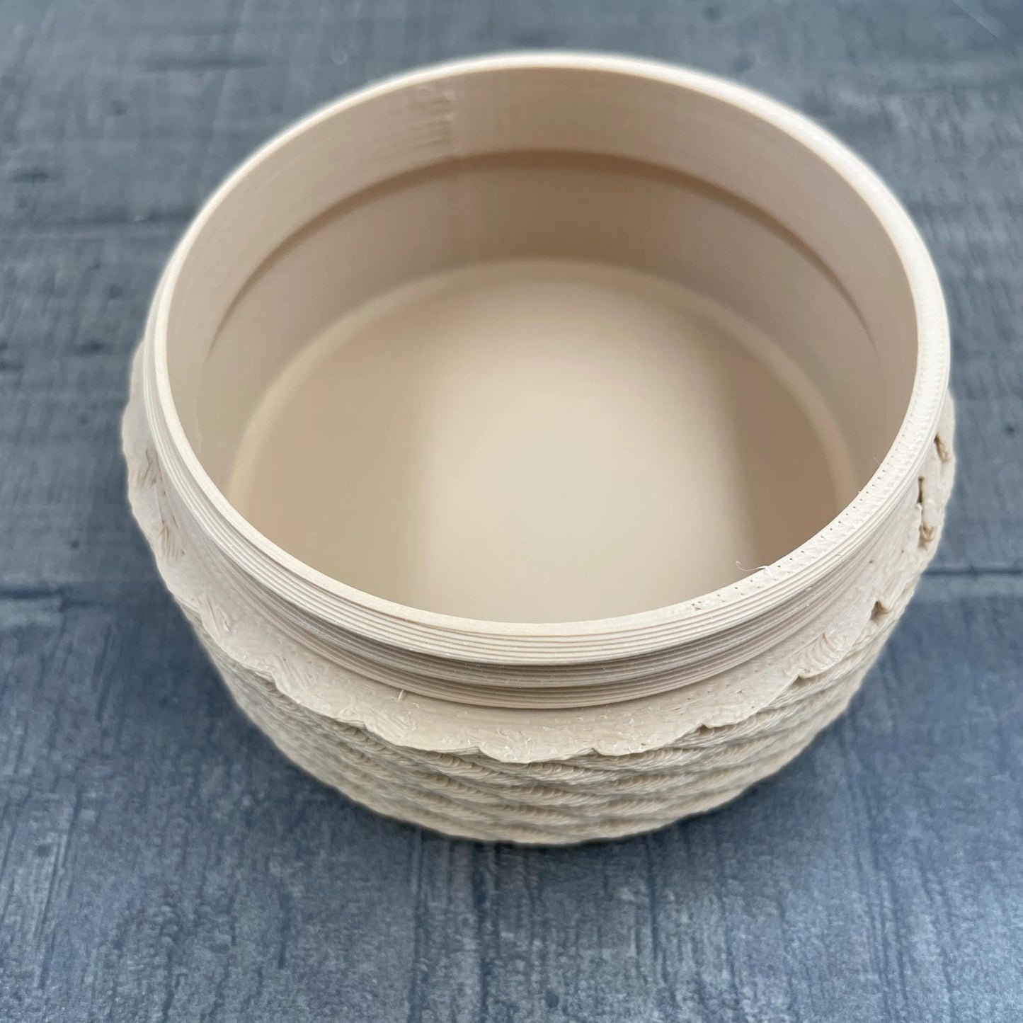 De deksel van een doosje voor zes shibari rope spikes van 3DSM