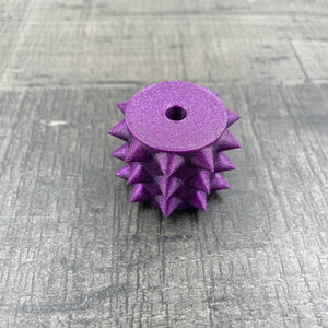 Een los rollertje voor een BDSM pinwheel in het paars