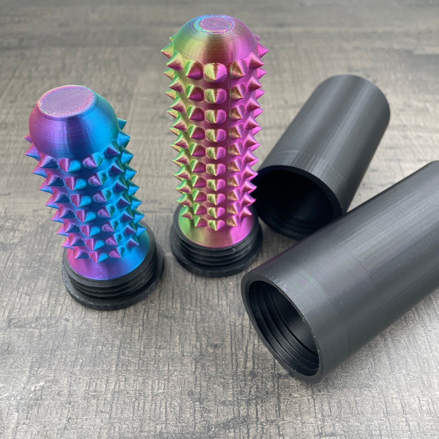 Spiked stimming knijpding
