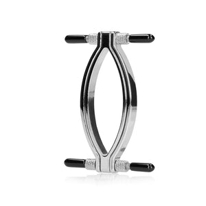 A BDSM pussy clamp