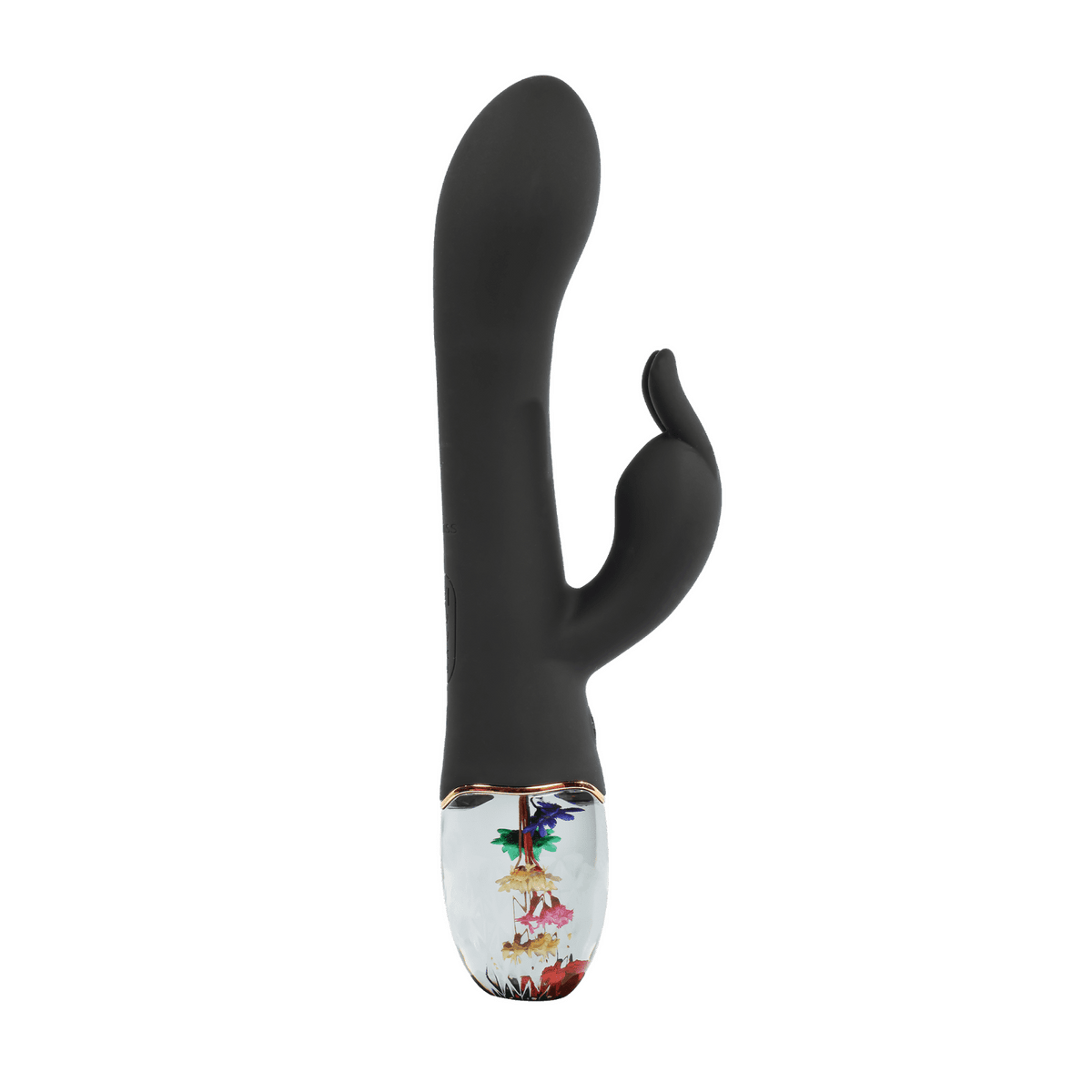 Flora - Garden Rabbit-vibrator | Zwart