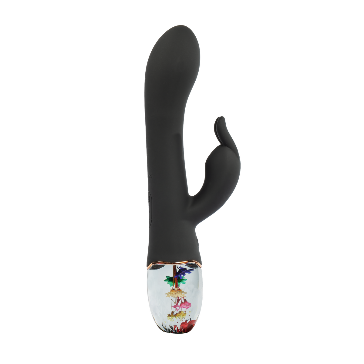 Flora - Garden Rabbit-vibrator | Zwart