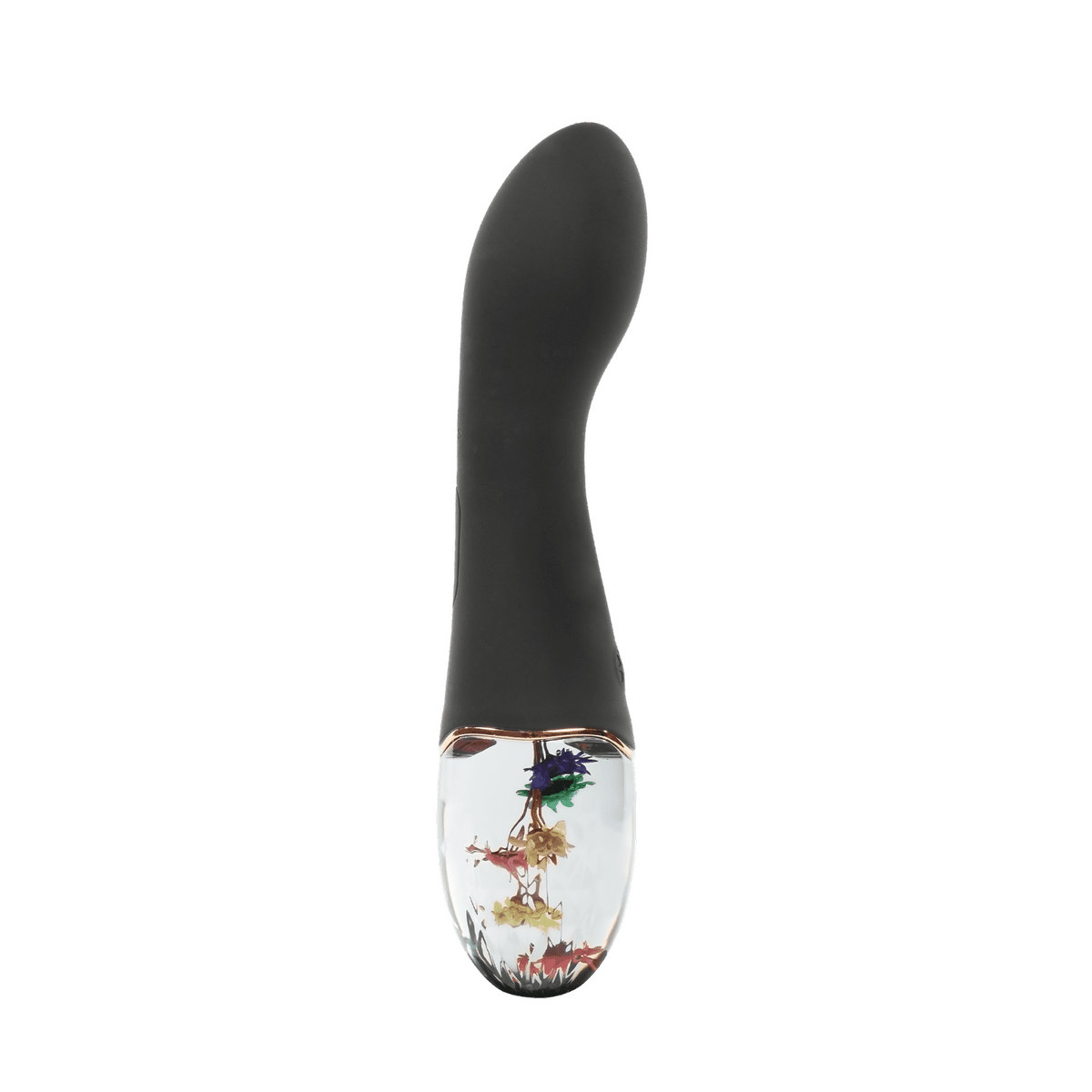 Amber Garden Classic Vibrator | Zwart 18,2 cm