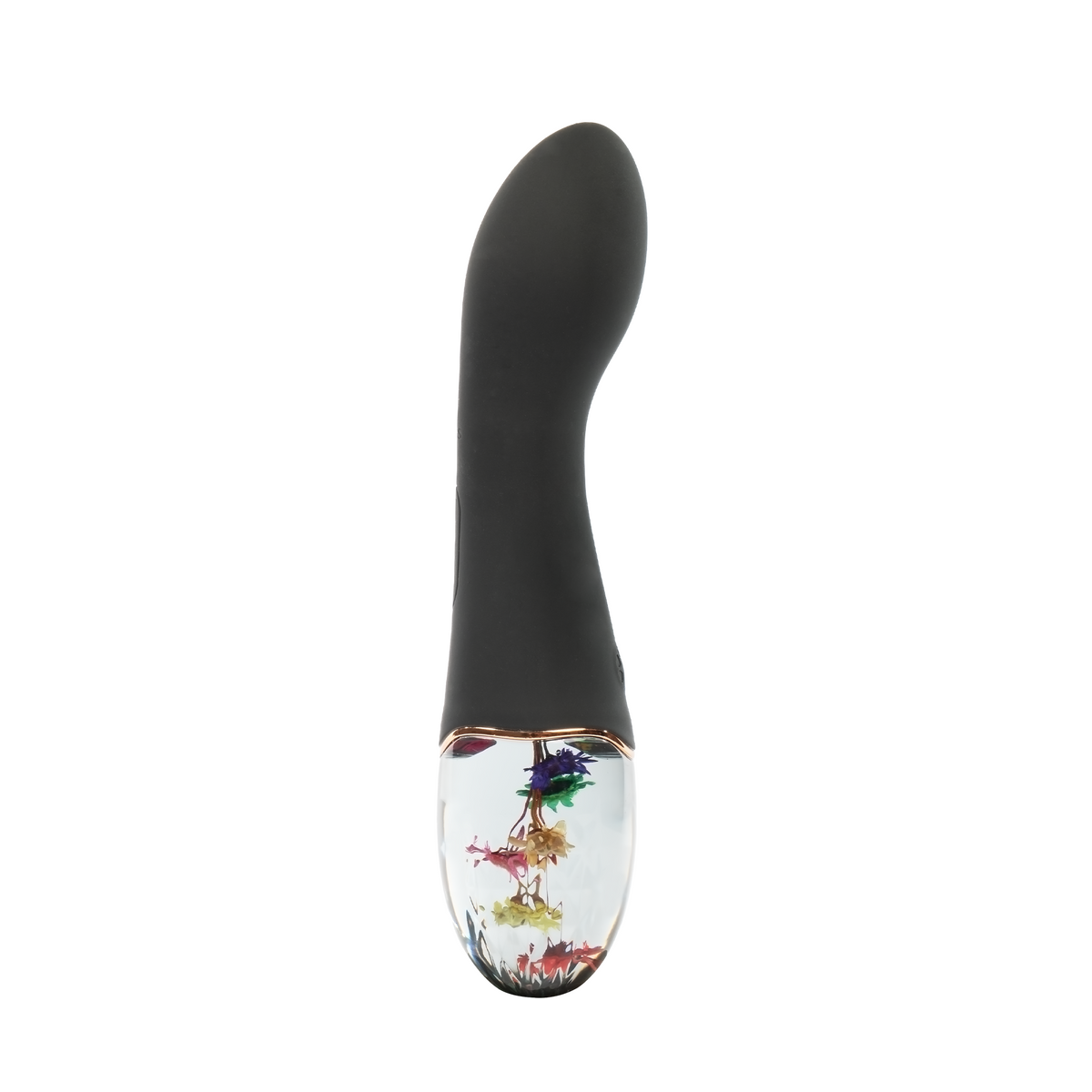 Amber Garden Classic Vibrator | Zwart 18,2 cm