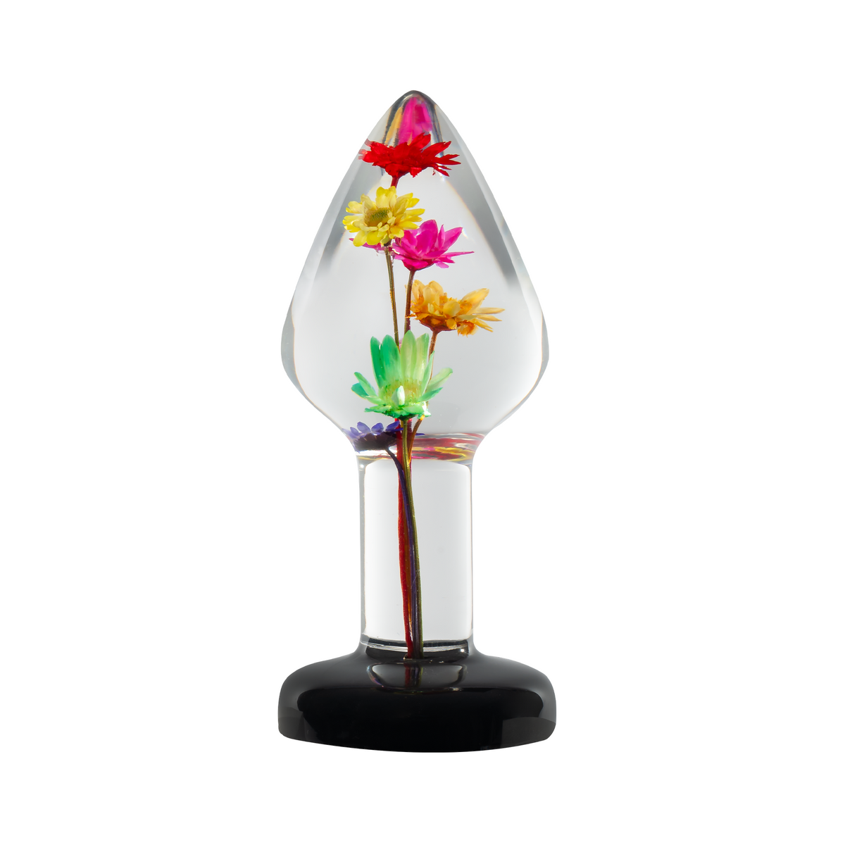 Helichrysum Garden Flower Buttplug | Transparant 3,9 cm