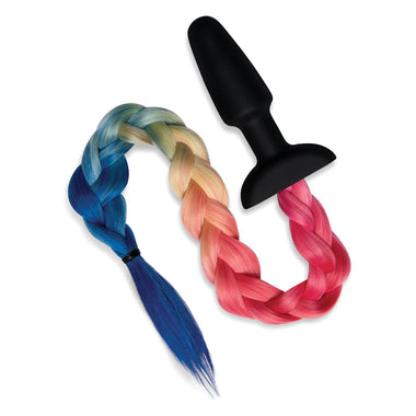 (OP=OP) WhipSmart buttplug met regenboog staart