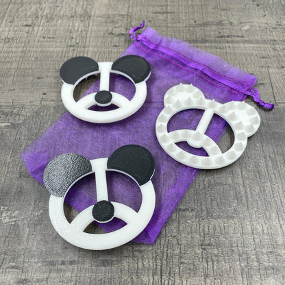 Shibari touw spikes in de vorm van beren - Panda beren