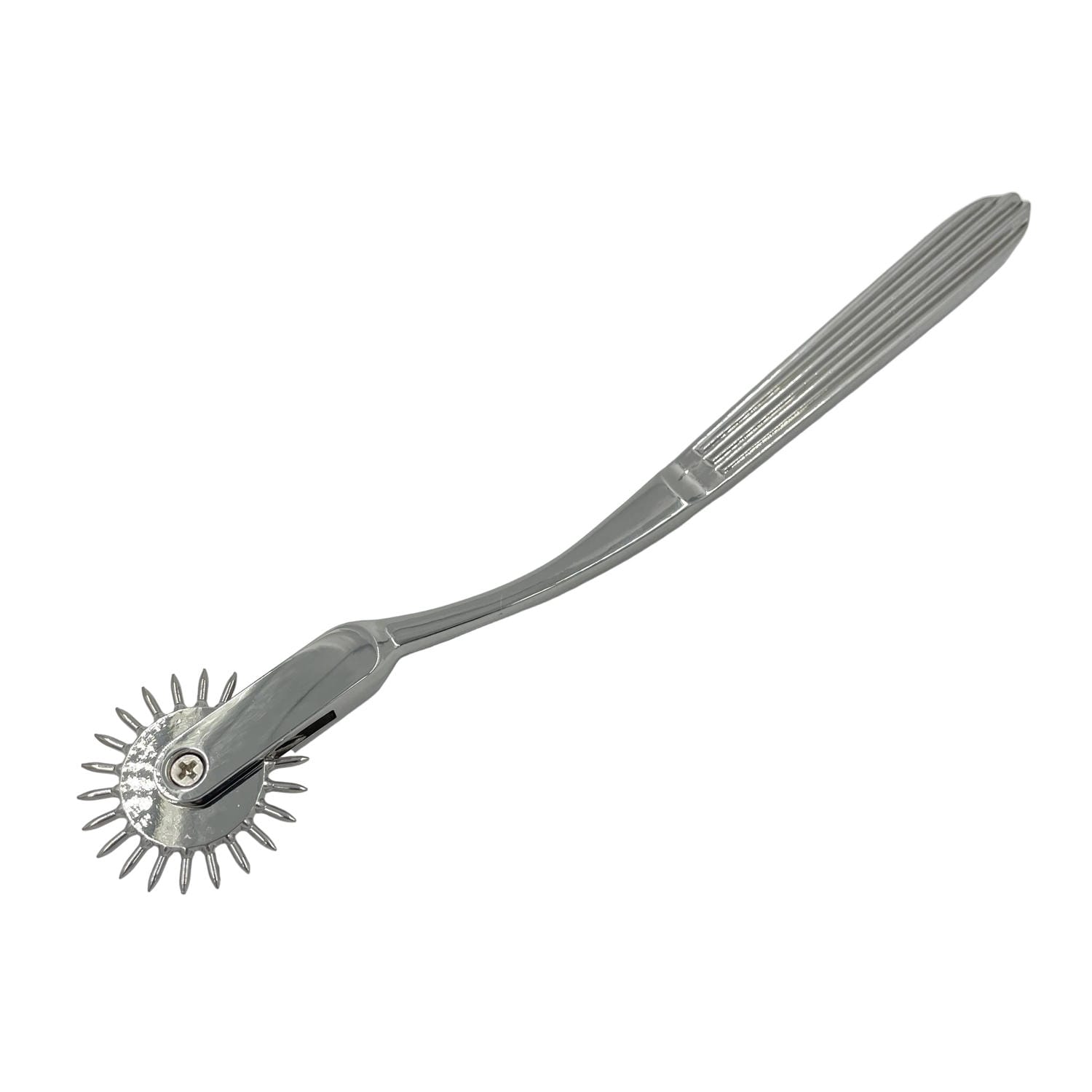 A wartenberg pinwheel for BDSM in silver