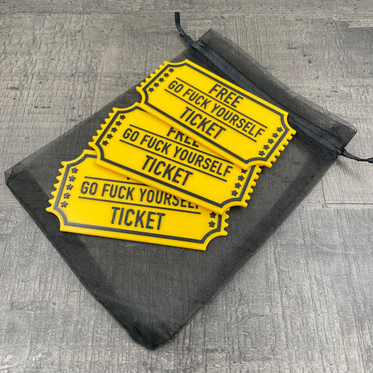 Go Fuck Yourself Ticket