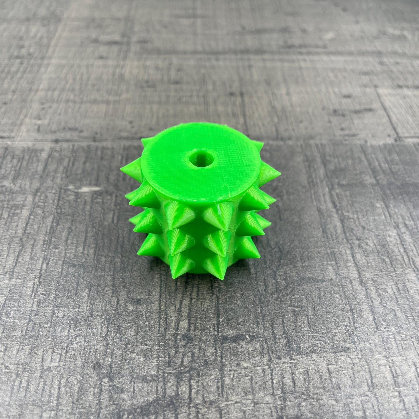 Een los rollertje voor een BDSM pinwheel in het groen