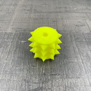 Een los rollertje voor een BDSM pinwheel in het geel