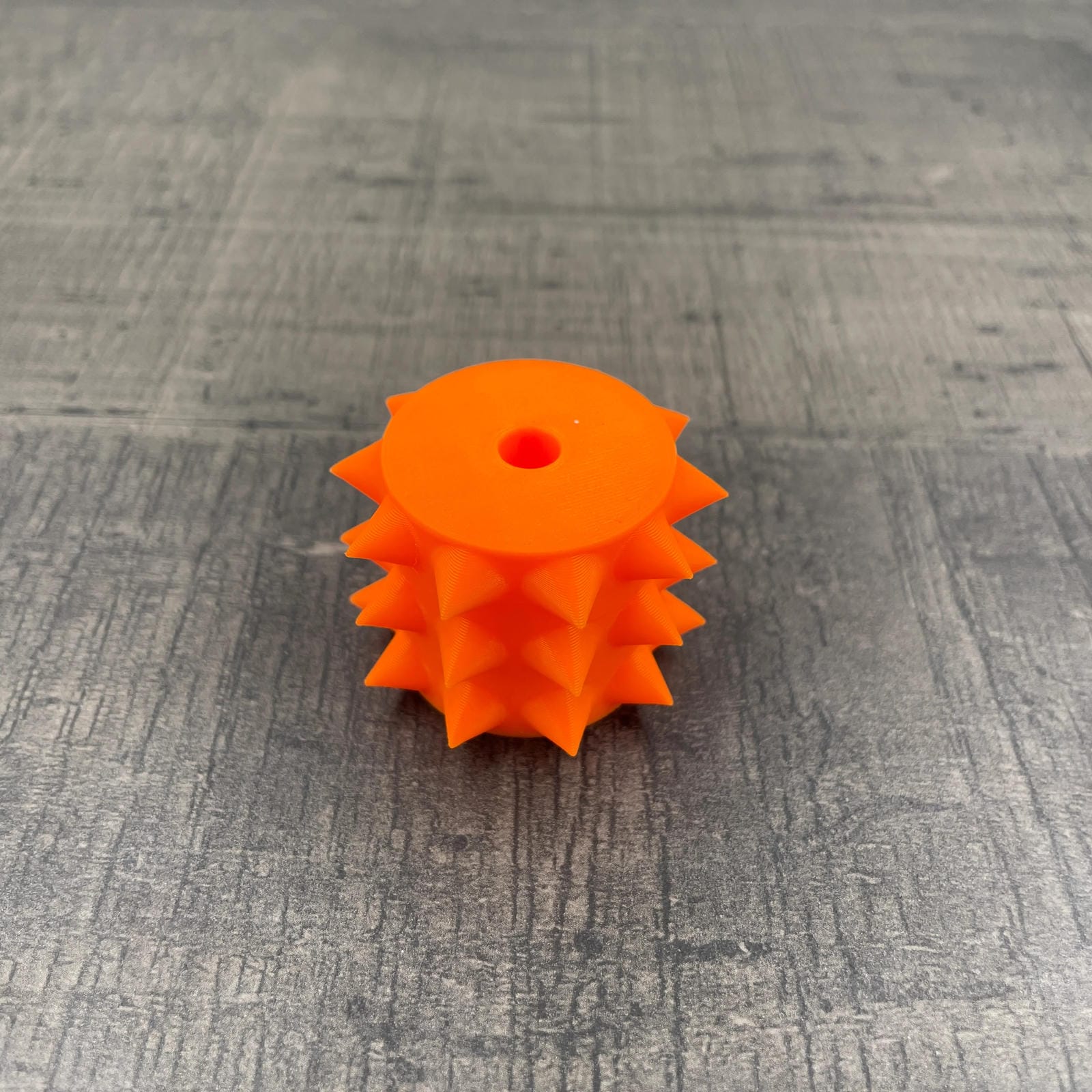 Een los rollertje voor een BDSM pinwheel in oranje