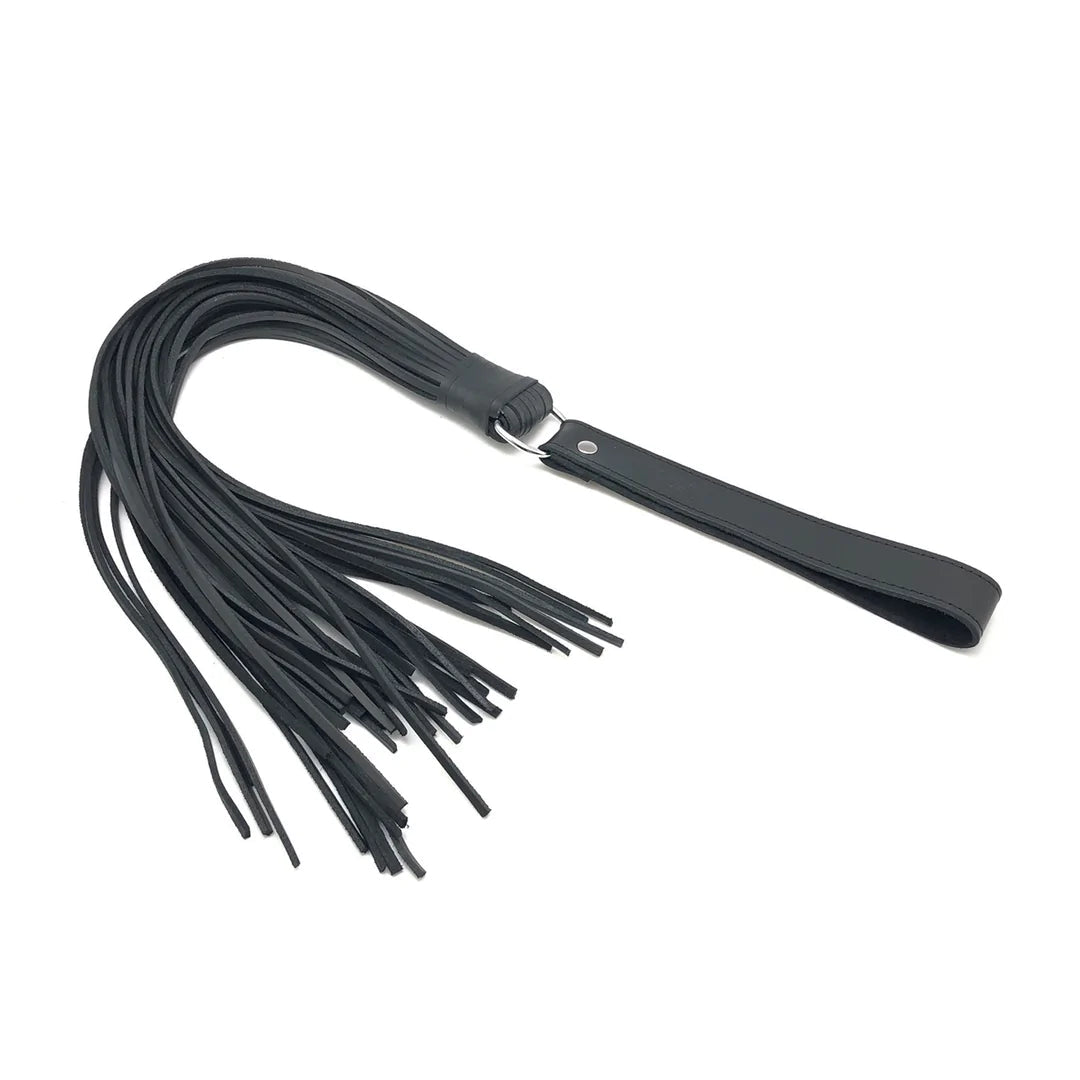 Red Leather Martinet flogger - 75CM